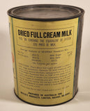 Rare Vintage Nestle Products Limited Nassau Bahamas Nespray Full Cream Powdered Milk Enriched With Vitamins A and D 2 1/2 Lb Tin Metal Can