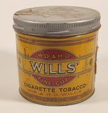 Rare Vintage W.D. & H.O. Wills's Fine Cut Cigarette Tobacco Metal Can