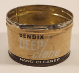 Rare Vintage Bendix Automotive Service Indiana Bendix Deep Clean Hand Cleaner Shop Office Home Tin Metal Container