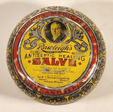 Vintage The W. T. Rawleigh Company Ltd Montreal Winnipeg Melbourne Willington Rawleigh's Antiseptic Healing Salve High Medicated Tin Metal Container