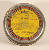 Vintage The W. T. Rawleigh Company Ltd Montreal Winnipeg Melbourne Willington Rawleigh's Antiseptic Healing Salve High Medicated Tin Metal Container