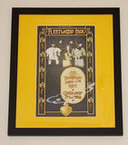 Vintage 1977 Bill Graham Presents Fleetwood Mac Saturday May 7th 1977 Oakland Stadium 18" x 22" Framed Lithograph Poster