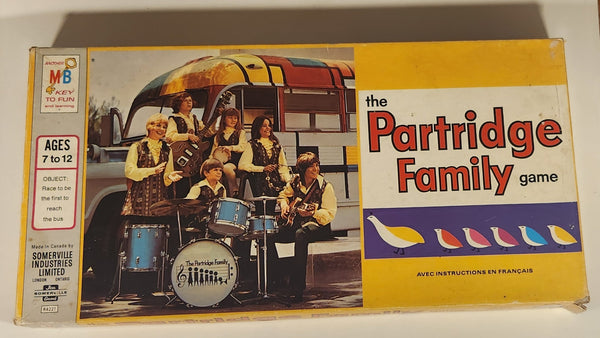 Vintage 1971 Milton Bradley Columbia Pictures Industries The Partridge Family Board Game