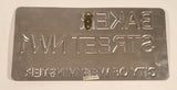 2014 Baker Street NW1 City of Westminster Embossed Aluminum Metal Street Sign