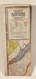 Vintage 1951 Texaco Quebec And The Maritime Provinces McColl-Frontenac Road Guide Map