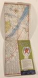 Vintage 1951 Texaco Quebec And The Maritime Provinces McColl-Frontenac Road Guide Map