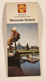 Vintage 1963 Shell Street Guide and Metropolitan Map Of Vancouver Victoria