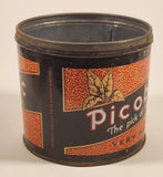 Vintage Picobac The pick of Tobacco Very Mild 4 1/4" Tall Metal Can No Lid