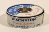 Vintage Johnson & Johnson Waterproof Diachylon Adhesive Tape Tin Metal Container Montreal