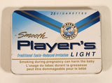 Smooth Player's Light Tobacco Traditional Taste Tin Metal Cigarette Case