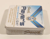 Smooth Player's Light Tobacco Traditional Taste Tin Metal Cigarette Case