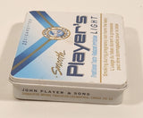 Smooth Player's Light Tobacco Traditional Taste Tin Metal Cigarette Case