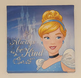 Disney Cinderella Always Be Kind 11" x 11" Canvas Wall Art Picture with Glitter