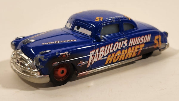 Disney Pixar Cars Fabulous Hudson Hornet Blue Die Cast Toy Car Vehicle