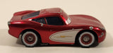 Disney Pixar Cars Lightning McQueen Metallic Red and White Die Cast Toy Car Vehicle