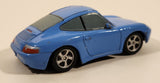 Disney Pixar Cars Porsche 911 Light Blue Die Cast Toy Car Vehicle