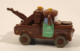 Disney Pixar Cars Tow Mater Brown Tow Truck Hard Rubber Toy Car Vehicle