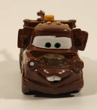 Disney Pixar Cars Tow Mater Brown Tow Truck Hard Rubber Toy Car Vehicle