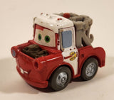 Disney Pixar Cars Tow Mater Tow Truck Fire Dept Red and White Die Cast Toy Car Vehicle M1897