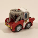 Disney Pixar Cars Tow Mater Tow Truck Fire Dept Red and White Die Cast Toy Car Vehicle M1897