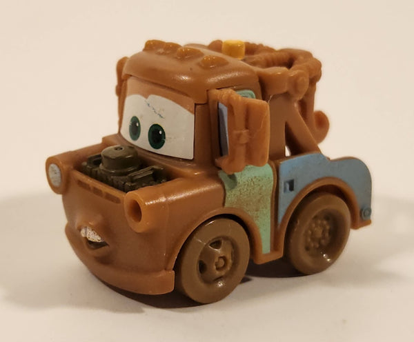Disney Pixar Cars Tow Mater Brown Plastic Toy Car Vehicle