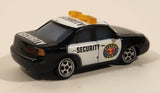 Disney Pixar Security Piston Cup Racing Series Black and White Die Cast Toy Car Vehicle R8666