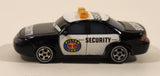 Disney Pixar Security Piston Cup Racing Series Black and White Die Cast Toy Car Vehicle R8666