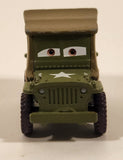 Disney Pixar 41 WW2 Jeep USA 984673 Army Green Die Cast Toy Car Vehicle V2805 BDX15