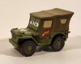 Disney Pixar 41 WW2 Jeep USA 984673 Army Green Die Cast Toy Car Vehicle V2805 BDX15