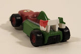 Disney Pixar Cars Francesco Beanoulli #1 Red Green White PVC Hard Rubber Toy Race Car Vehicle