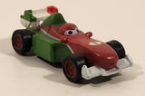 Disney Pixar Cars Francesco Beanoulli #1 Red Green White PVC Hard Rubber Toy Race Car Vehicle