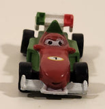 Disney Pixar Cars Francesco Beanoulli #1 Red Green White PVC Hard Rubber Toy Race Car Vehicle