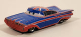 Disney Pixar Cars Chevrolet Impala Union Jack Ramone British Flag Blue Red White Die Cast Toy Car Vehicle J7561