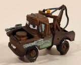 Disney Pixar Cars Tow Mater with Machine Guns Brown Tow Truck Hard Rubber Toy Car Vehicle
