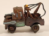Disney Pixar Cars Tow Mater with Machine Guns Brown Tow Truck Hard Rubber Toy Car Vehicle