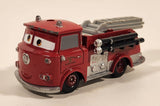 Disney Pixar Cars Radiator Springs Ladder Fire Truck Red 4 1/2" Die Cast Toy Car Vehicle