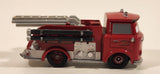 Disney Pixar Cars Radiator Springs Ladder Fire Truck Red 4 1/2" Die Cast Toy Car Vehicle