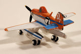 Disney Pixar Cars Firefighter Dusty D7 Pontoon Aircraft Hard Rubber Toy Airplane Vehicle CBK60