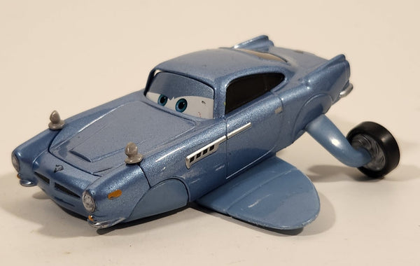 Disney Pixar Cars Finn McMissile Metallic Blue Die Cast Toy Car Submarine Airplane Vehicle V2851