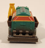 Disney Pixar Cars Fuel Tanker Truck Green and Orange 4 1/2" Die Cast Toy Car Vehicle X9468 CBM50