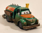 Disney Pixar Cars Fuel Tanker Truck Green and Orange 4 1/2" Die Cast Toy Car Vehicle X9468 CBM50