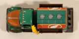 Disney Pixar Cars Fuel Tanker Truck Green and Orange 4 1/2" Die Cast Toy Car Vehicle X9468 CBM50