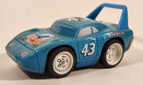 2005 Disney Pixar Cars Shake 'N Go! Dinoco #43 Blue 5 3/4" Die Cast Toy Car Vehicle J6983
