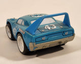 2005 Disney Pixar Cars Shake 'N Go! Dinoco #43 Blue 5 3/4" Die Cast Toy Car Vehicle J6983