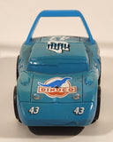 2005 Disney Pixar Cars Shake 'N Go! Dinoco #43 Blue 5 3/4" Die Cast Toy Car Vehicle J6983