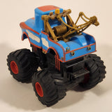 2005 Disney Pixar Cars Toon Deluxe The Tormentor Monster Tow Truck Blue and Red 4 1/4" Die Cast Toy Car Vehicle