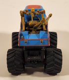 2005 Disney Pixar Cars Toon Deluxe The Tormentor Monster Tow Truck Blue and Red 4 1/4" Die Cast Toy Car Vehicle
