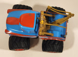 2005 Disney Pixar Cars Toon Deluxe The Tormentor Monster Tow Truck Blue and Red 4 1/4" Die Cast Toy Car Vehicle