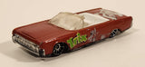 2004 Hot Wheels Cereal Crunchers '64 Lincoln Continental Convertible Red Die Cast Toy Car Vehicle