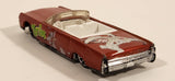 2004 Hot Wheels Cereal Crunchers '64 Lincoln Continental Convertible Red Die Cast Toy Car Vehicle